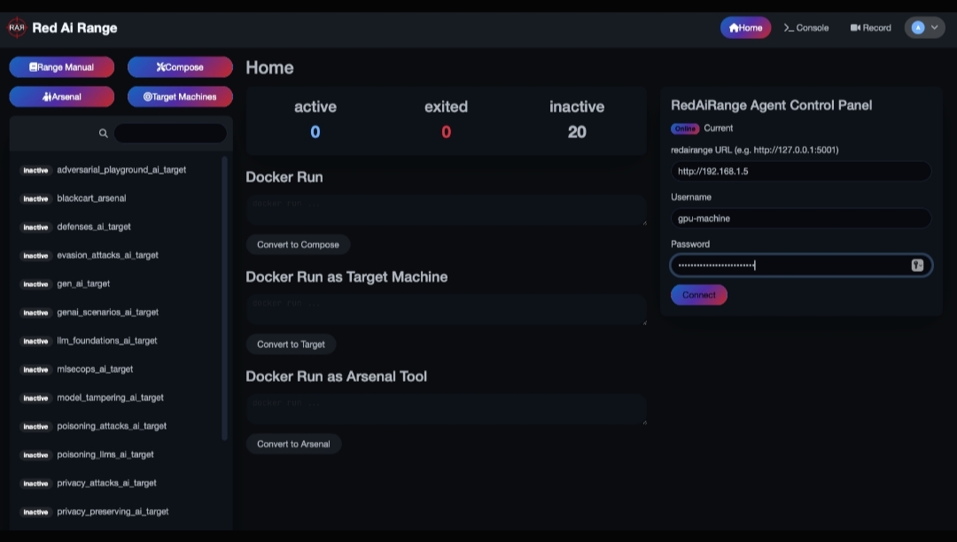Red AI Range: A New Era of AI Red Teaming for Cybersecurity