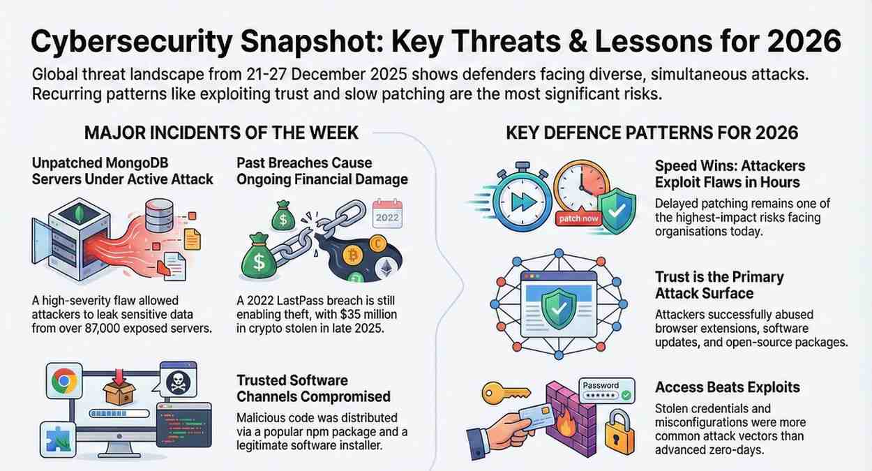 Cybersecurity Weekly Report: Multiple Security Breakdowns Close Out 2025