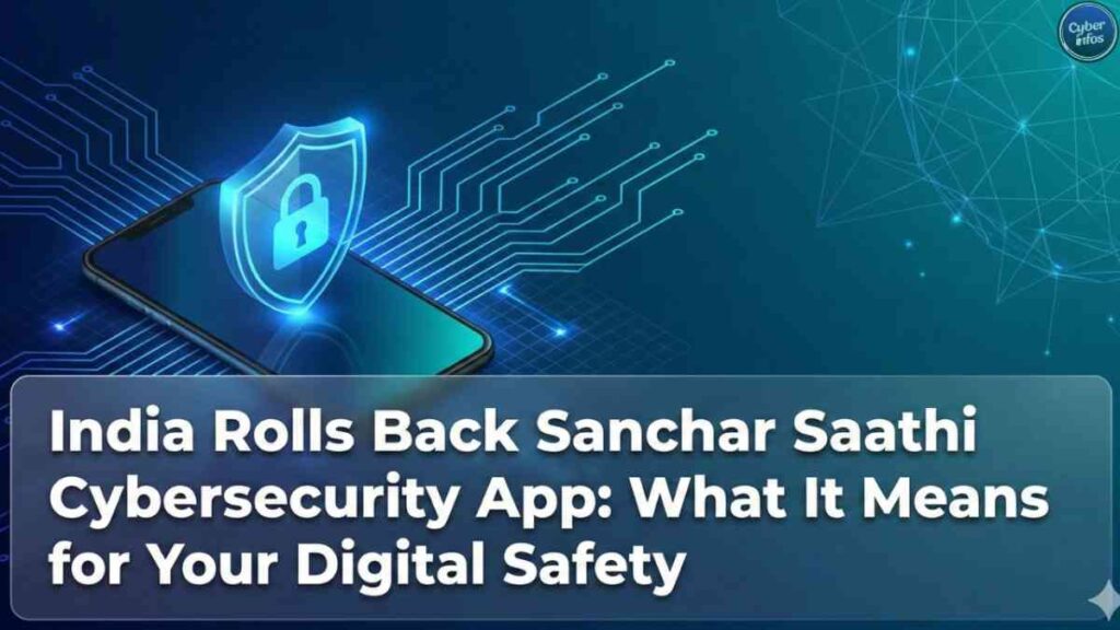 India Rolls Back Sanchar Saathi Cybersecurity App: What It Means for Your Digital Safety