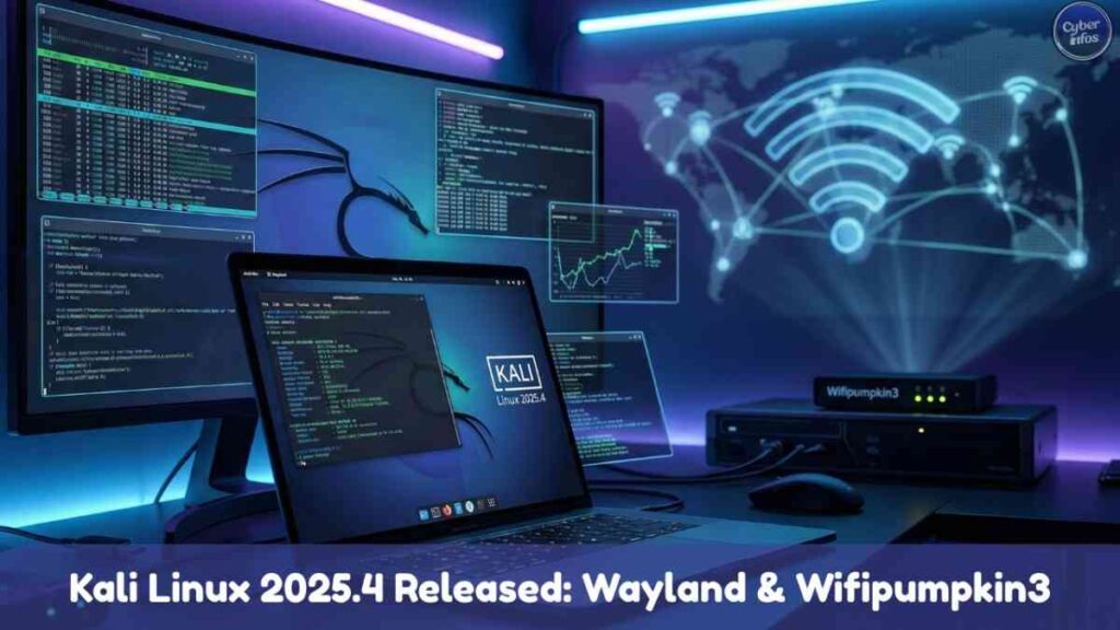 Kali Linux 2025.4 Released: New Tools, Wayland & Wifipumpkin3