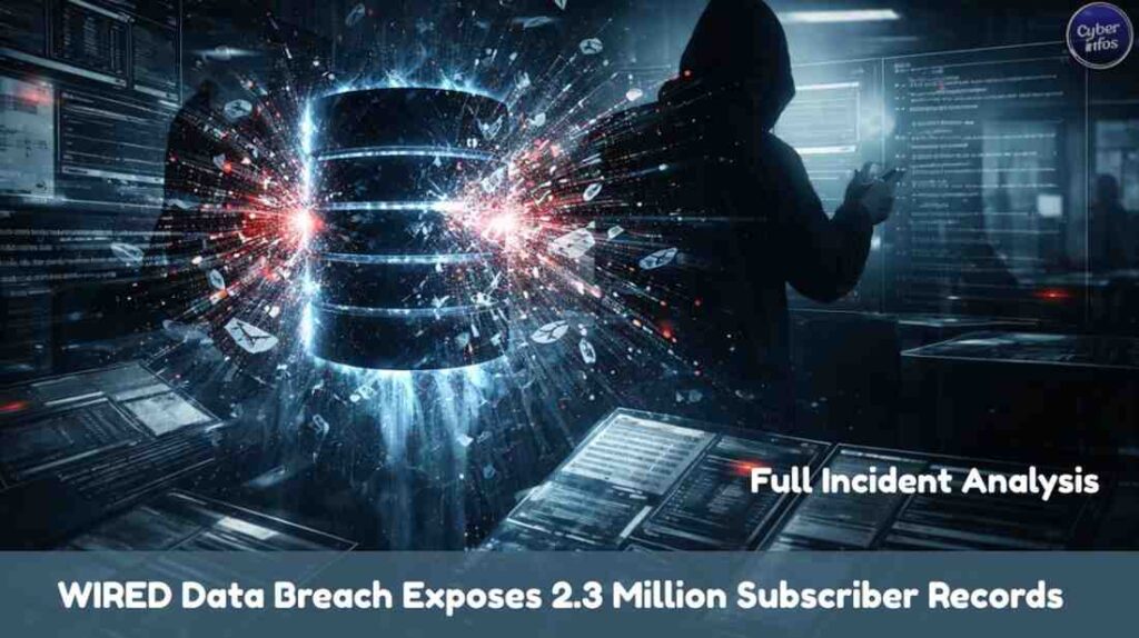 WIRED Data Breach Exposes 2.3 Million Subscriber Records | Full Incident Analysis