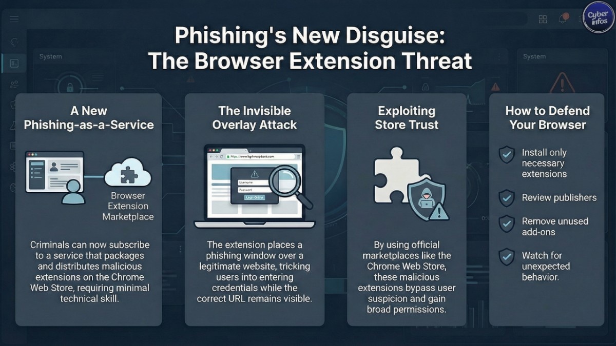 Malicious Chrome Extensions Driving Chrome Web Store Phishing