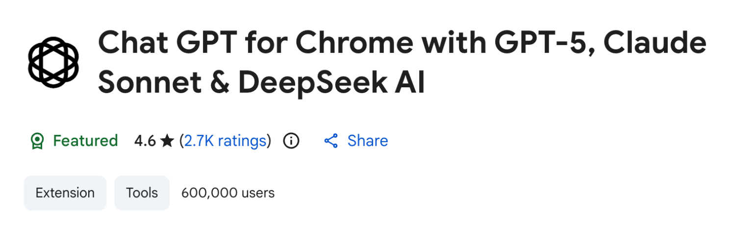 Malicious Chrome Extensions Stole ChatGPT and DeepSeek Chats From 900,000+ Users
