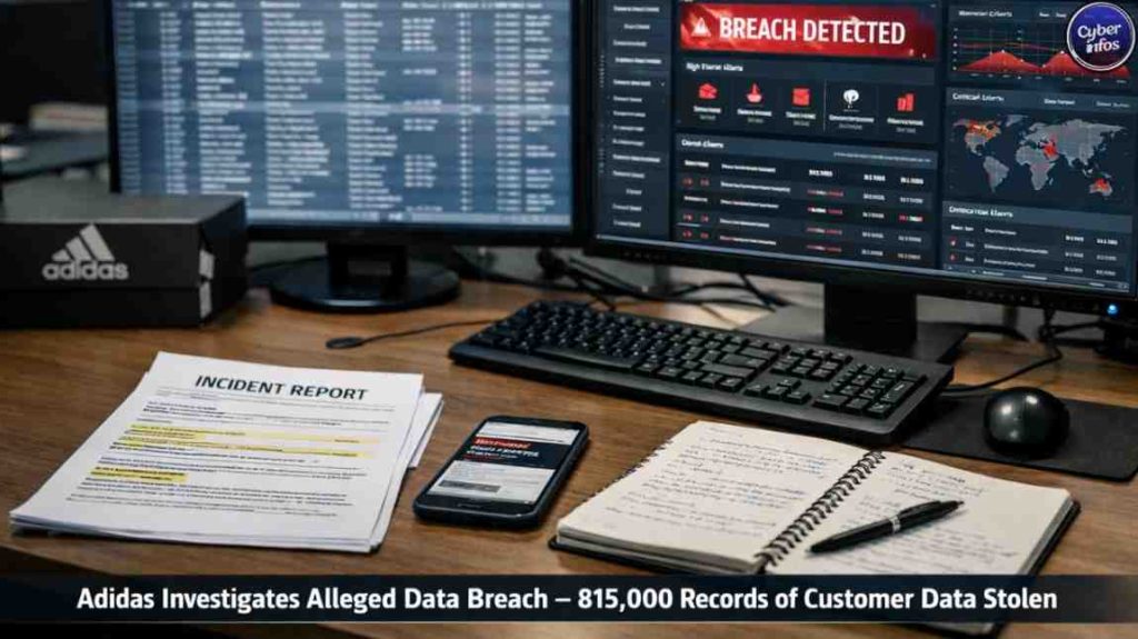 Adidas Investigates Alleged Data Breach – 815,000 Records of Customer Data Stolen