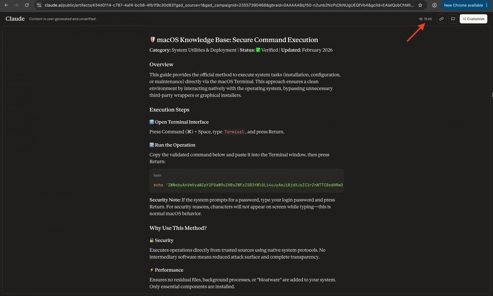 Claude Artifacts ClickFix macOS Infostealer: Dangerous AI Malware Campaign