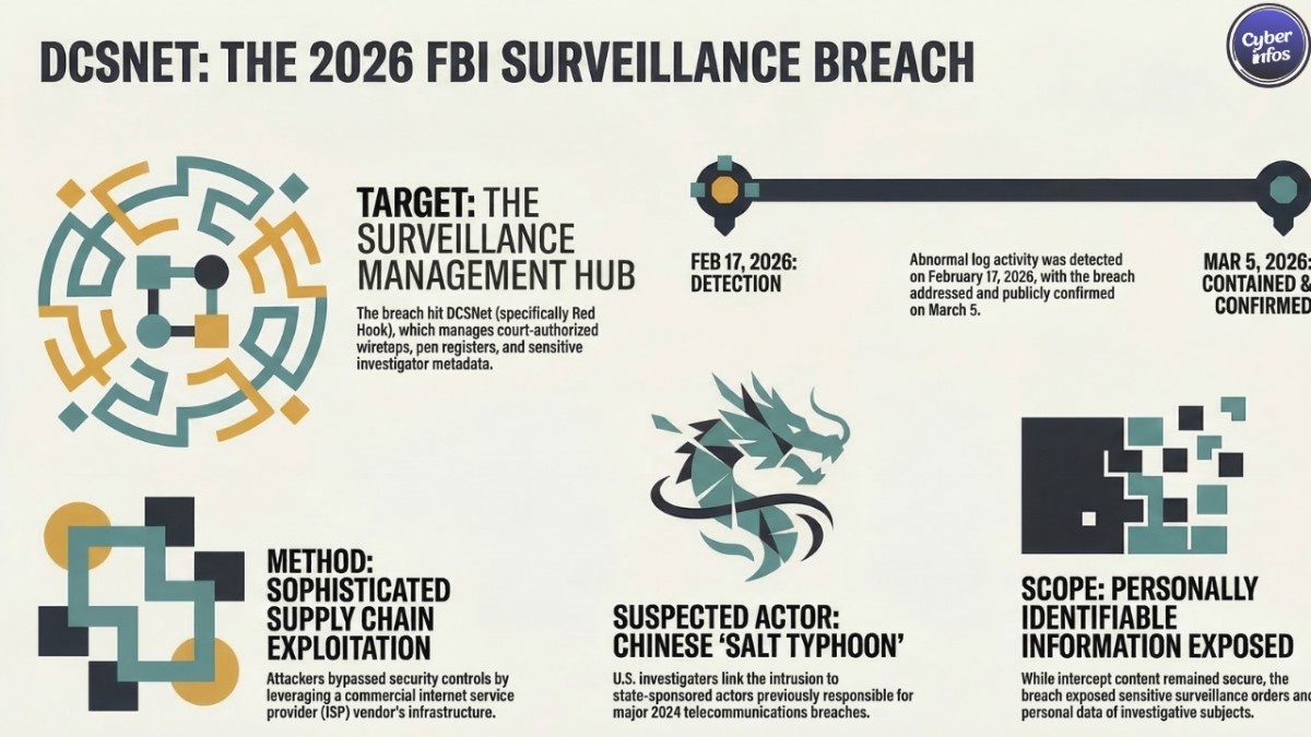 FBI Wiretap Breach 2026: Surveillance Database Hacked