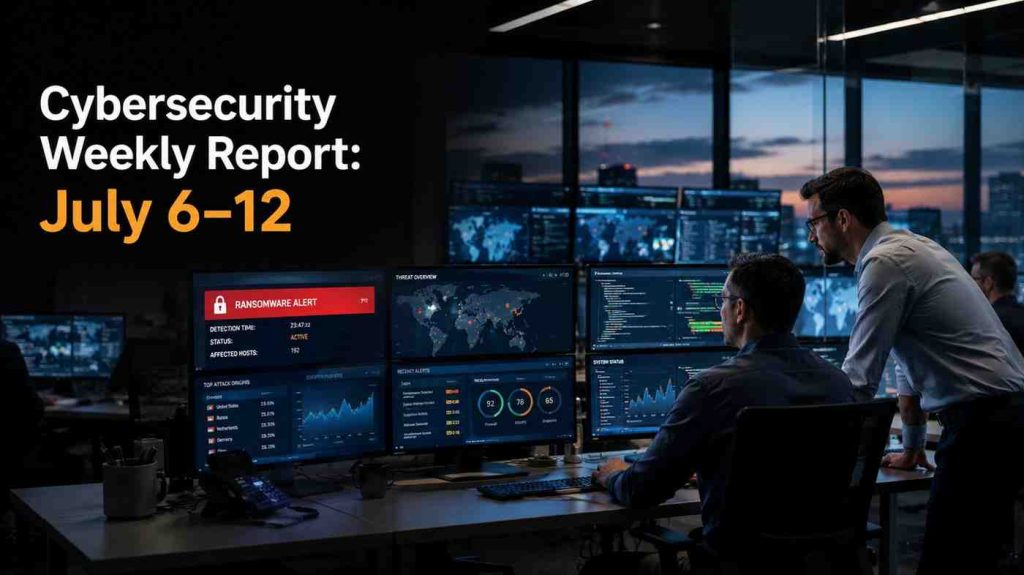 Cybersecurity Weekly Report: July 6 – 12, 2026