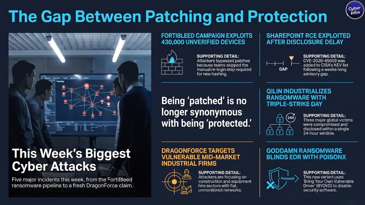 Incident response team analyzing a ransomware attack on a network topology map- Cybersecurity weekly report
