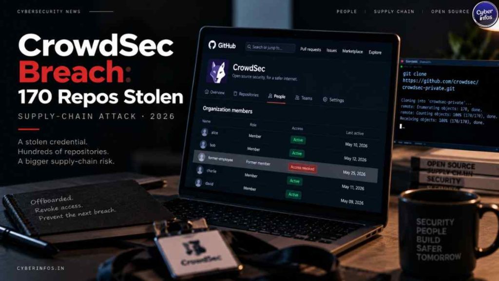 CrowdSec Breach: 170 Repos Stolen in Supply-Chain Attack 2026