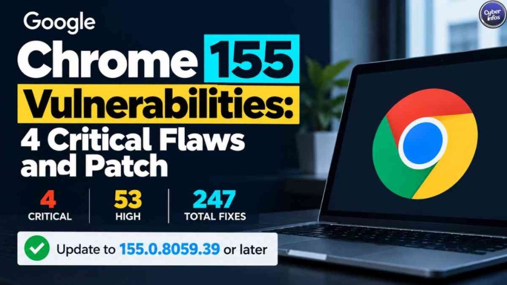 Chrome 155 Vulnerabilities: 4 Critical Flaws and Patch