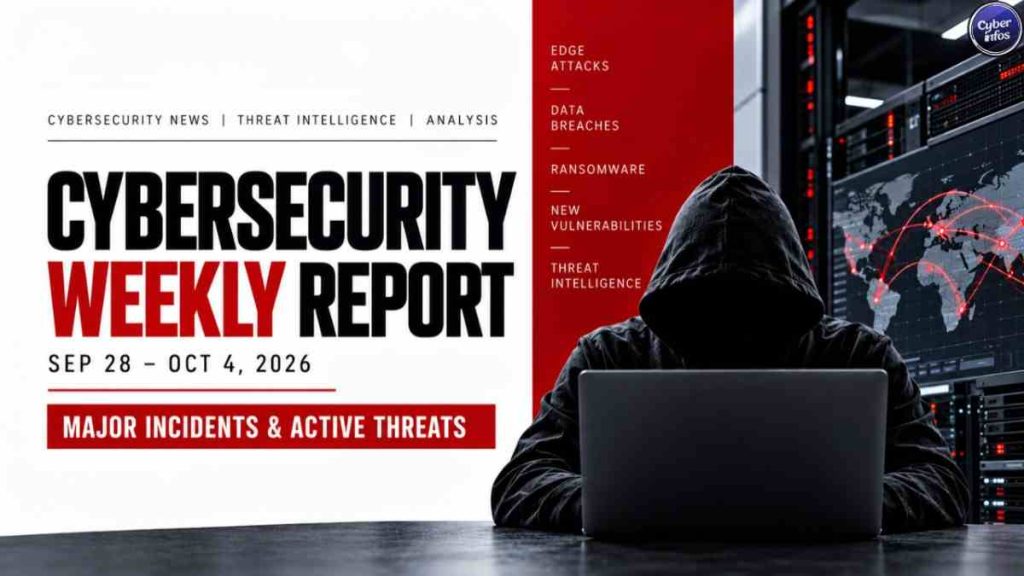 Cybersecurity Weekly Report: Sep 28 – Oct 4, 2026